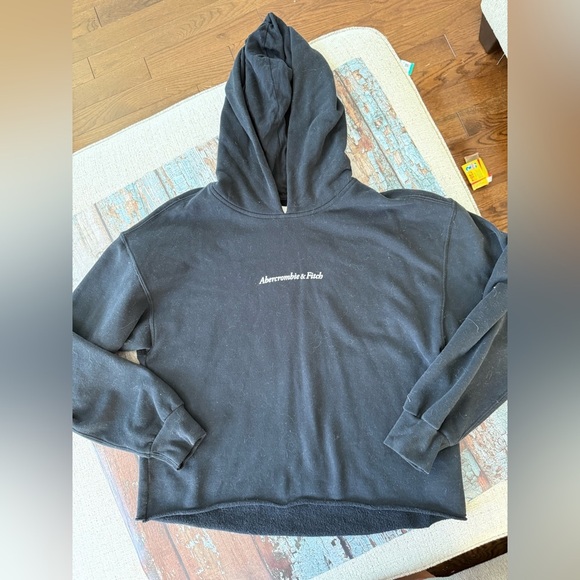 Abercrombie & Fitch Charcoal Men's Hoodie - Picture 1 of 4